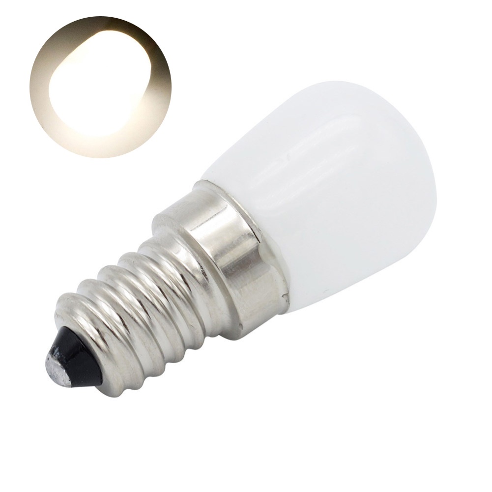 Anvazise Mini 3W 220V E14 LED Bright Light Kitchen Refrigerator Freezer Fridge Bulb Lamp Warm White Light E14